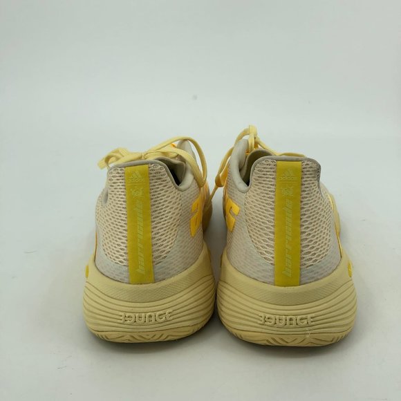adidas Beige & Yellow Athletic Shoes | Made in Vietnam